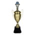 Trofeo de Copa de Metal con Figura Serie M1